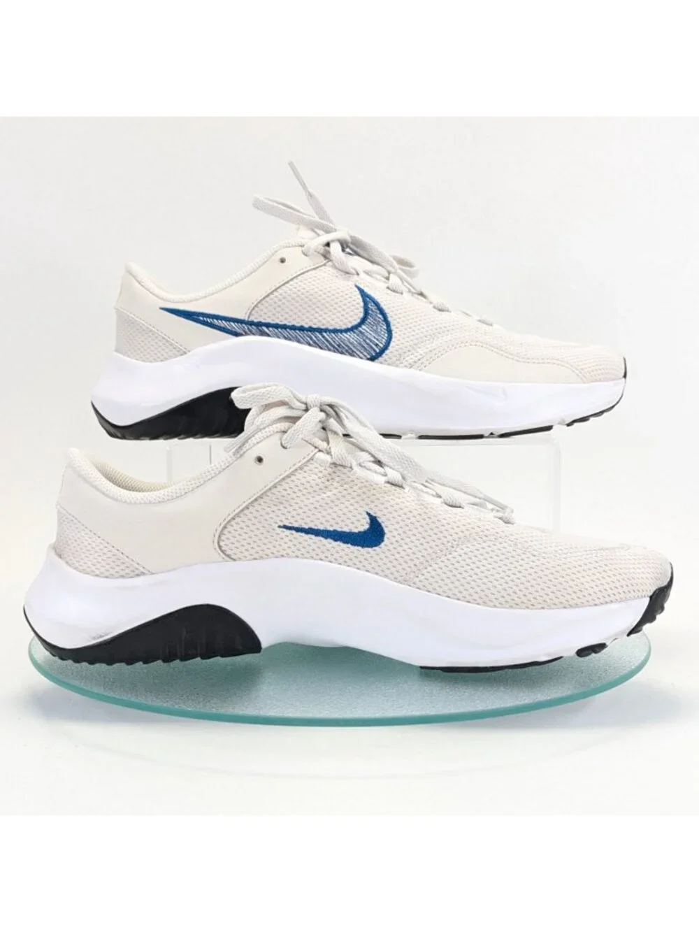 Nike Legend Essential 3 Next Natura Mens Size 10.5 White Running Shoes Sneakers - Picture 4 of 10